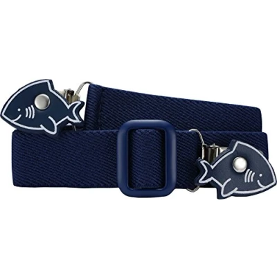 Obrázek Playshoes Unisex dětský elastický opasek Hai Clip Uni, Námořnická modrá