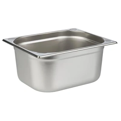 Obrázek APS 81206 GN Behälter 1/2, Gastronormbehälter Edelstahl/Abmessungen 265 x 325 mm/Höhe 150 mm/Volumen 8,75 Liter