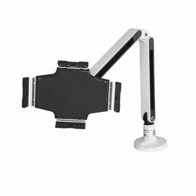 Obrázek StarTech.com Schreibtisch Tablet Halter Schwenkbarer Arm Für iPad und Android Weiß Tablethalter Halterung