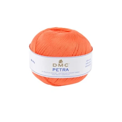 Obrázek DMC 993A 5 05608 Häkelgarn, 100% Baumwolle, Orange, 9x9x8 cm, 300
