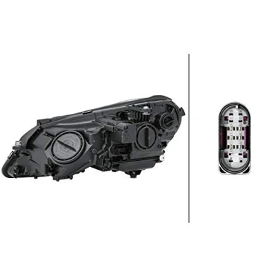 Obrázek HELLA 1EL 010 800 021 DE/halogenové světlomety pro mj. Mercedes Benz třídy E Class (W212) pravostranný provoz vpravo