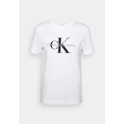 Obrázek Calvin Klein Jeans CORE Monogram Regular Triko s potiskem, Ženy, Velikost: XXS, Bright white