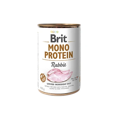 Obrázek Konzerva BRIT Mono Protein Rabbit 400g