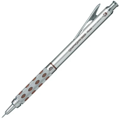 Obrázek Pentel GraphGear 1000 mechanická tužka, 0,3 mm hnědá
