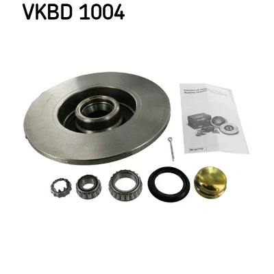 Obrázek SKF Vkbd 1004 brzdový kotouč s předmontovaný Kolo Poloha Run