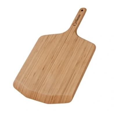 Obrázek Chef Pomodoro Pizzaschieber Pizzaschaufel Pizzaheber aus Bambus Holz Geeignet als Servierplatte oder Käseplatte (30,5 cm)