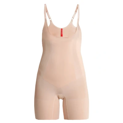 Obrázek Spanx Oncore Openbust Midthigh Bodysuit Body, Ženy, Velikost: 34 36, Soft nude