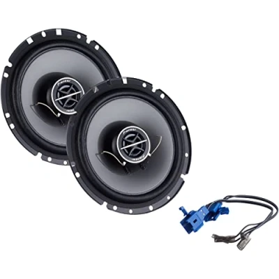 Obrázek Pioneer 2cestná sada koaxiálních reproduktorů TS 1702I 17 cm se 2 reproduktory (každý 170 W max., 35 sinus), silný zvuk, 46 mm montážní hloubka, 147 vestavný otvor, s mřížkou
