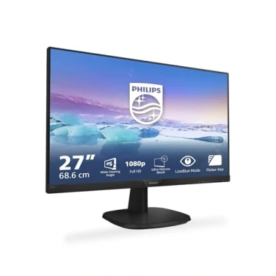 Obrázek Philips 273V7QJAB 27 palců FHD monitor (1920 x 1080, 75 Hz, VGA, HDMI, DisplayPort) černý