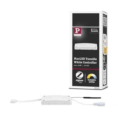 Obrázek Paulmann 500.46 Smarthome Zigbee Maxled Tunable White Controller max. Přepínací zařízení s výkonem 144 W 24 V DC 50046 kompatibilní Amazon Echo Plus