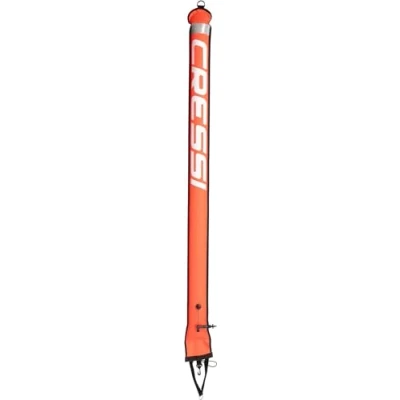 Obrázek Cressi Unisex Adult Elite Marker Buoy oranžová bójka s označením povrchu pro značení povrchu, 180 cm