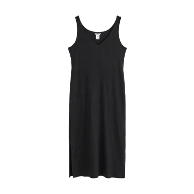 Obrázek Lindex MOM MIDI Pletené šaty, Ženy, Velikost: 34, Black