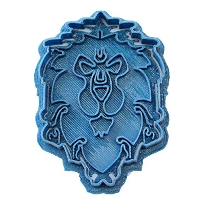 Obrázek Cuticuter Wow Eheringe, Blau, 8 x 7 1,5 cm