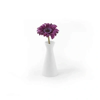 Obrázek Holst Porzellan VX 1224 FA1 sada květinových váz &quot;X form&quot; 3dílná, bílá, 9,5 x 18,5 cm