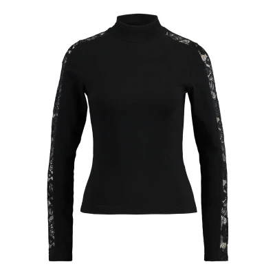 Obrázek Urban Classics Ladies Striped Top s dlouhým rukávem, Ženy, Velikost: 3XL, Black