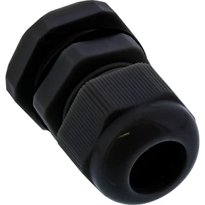 Obrázek InLine 44011B balení 10 ks Kabelová průchodka PG 9 Nylon IP68 4 8 mm, černá