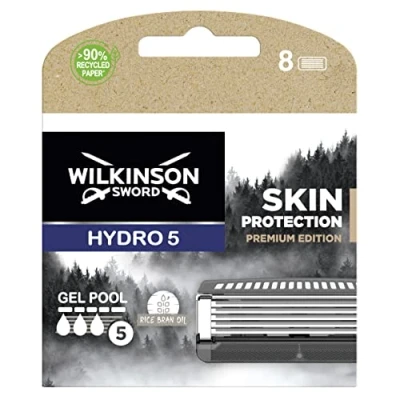 Obrázek Wilkinson Sword Intuition Hydro 5 Skin Protection Premium Edition für Männer Klingen 8er