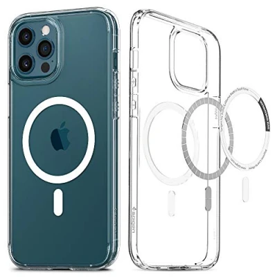 Obrázek Spigen Ultra Hybrid MagFit pouzdro kompatibilní s iPhone 12 Pro a MagSafe Magneticky bílé