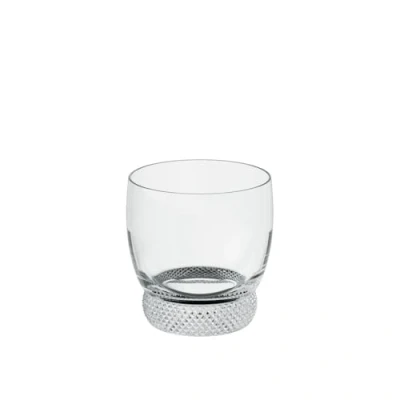 Obrázek Sklenice na whisky Villeroy a Boch Octavie, nostalgické křišťálové sklo se špičatým dekorem pod měděnou, čiré, vhodné do myčky, 360 ml