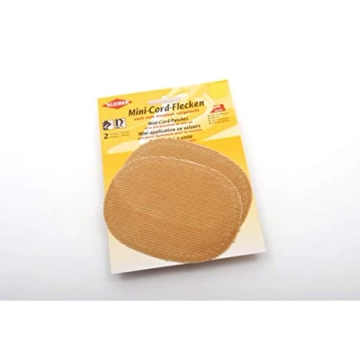 Obrázek Kleiber + Co.GmbH Fein Cord Flecken Mini, Baumwolle, beige, 11 x 8,5 cm