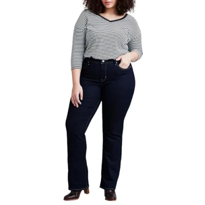 Obrázek Levi&#039;s Dámské džíny Plus Size 315 Shaping Bootcut, Darkest Sky