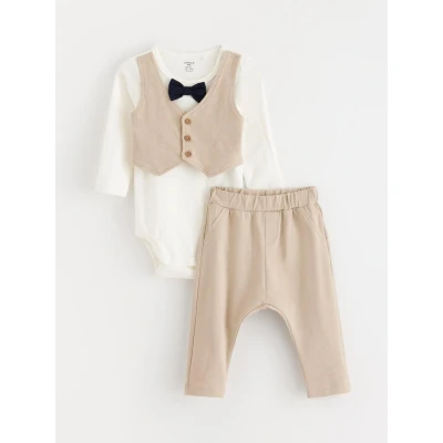 Obrázek Lindex SET Body pro děti, Velikost: 86, Beige