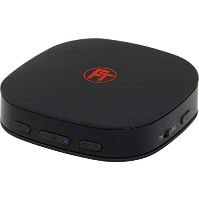 Obrázek FeinTech Bluetooth 5.0 audio vysílač přijímač aptX HD Low Latency Toslink SPDIF, černý