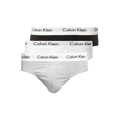 Obrázek Calvin Klein Underwear HIP Brief 3 PACK Kalhotky, Muži, Velikost: Medium, Back/white/grey