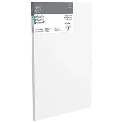 Obrázek Winsor &amp; Newton 6206022 Professional klínový rám z bavlněné směsové tkaniny, 385 g/m², 3násobně natřený, střední zrnitost, ideální pro olejové barvy a akrylové 40 x 60 cm