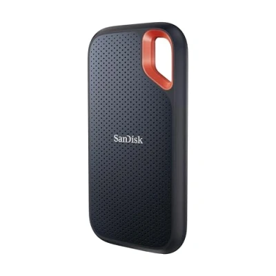 Obrázek SanDisk Extreme Portable SSD 8 TB (přenosná NVMe SSD, USB C, až 1050 MB/s rychlost čtení a 1000 zápisu, odolnost vůči vodě prachu), černý