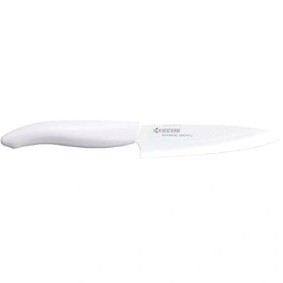 Obrázek Kyocera GEN WHITE keramický univerzální nůž čepel 13 cm ergonomicky tvarovaná rukojeť extrémně ostrý kuchyňský kuchařský profesionální