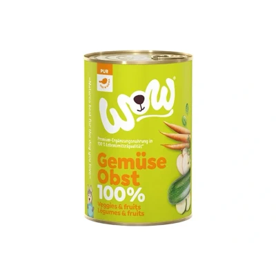 Obrázek Konzerva WOW PUR zelenina a ovoce 400g