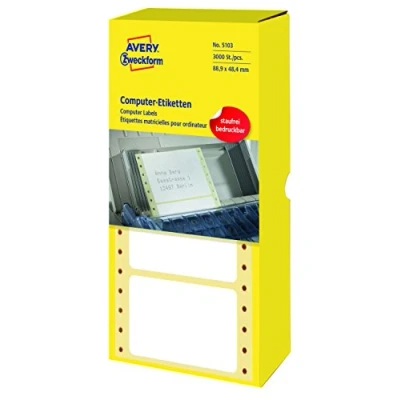 Obrázek Avery Zweckform 5101 počítačová páska pro, bílá