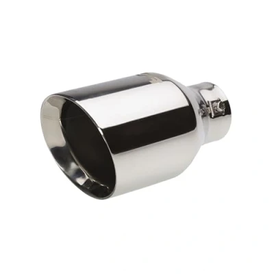 Obrázek Simoni Racing Výfukový díl kulatý/šikmý ušlechtilá ocel Ø 114 x D 210 mm Přípojka &gt;60