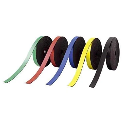 Obrázek Nobo 1901105 magnetický pásek proužky pro plánovací tabule, 1 kus, červená