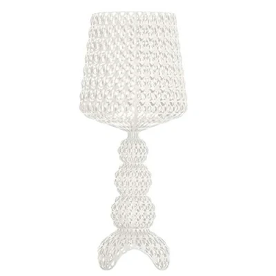 Obrázek Kartell Mini Kabuki, stolní lampa se stmívačem, lesklá bílá