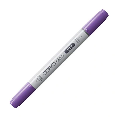 Obrázek COPIC Ciao Marker typ V 17, ametyst, univerzální popisovač rozložení, se středně širokým a jedním štětcovým hrotem