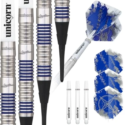 Obrázek Unicorn Silver Star Gary Anderson Soft Dart, 80% Tungsten, 18g