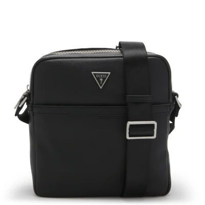 Obrázek Guess CRTS SFFN SMRT TP ZIP XB FLT Taška s příčným popruhem, Velikost: One Size, Black