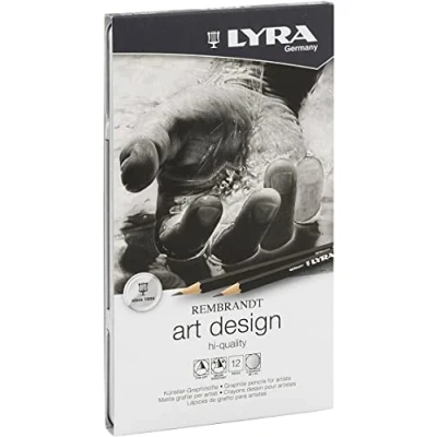 Obrázek LYRA 1111120 Art Design 669 kovové pouzdro M12 s 12 tužkami