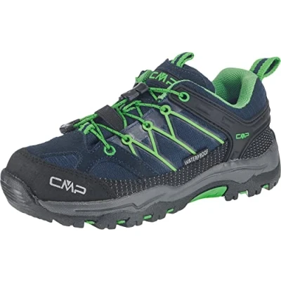 Obrázek CMP Unisex Kids Rigel Low Shoes Wp trekingové boty, B Blue Gecko