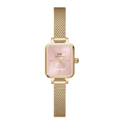 Obrázek Daniel Wellington Quadro MINI Hodinky goldcoloured, Velikost: One Size, Gold coloured