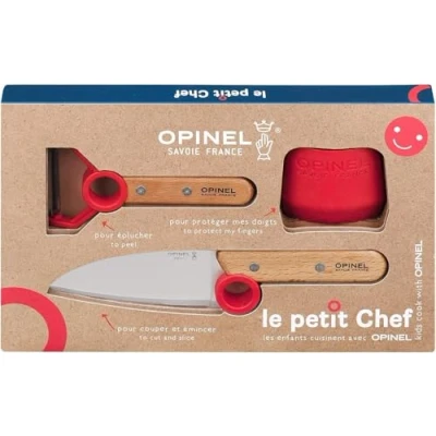 Obrázek Opinel Le Petit Chef Children&#039;s Kitchen Set 3 piece