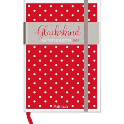 Obrázek Taschenkalender 2025: Glückskind: Buchkalender ca. A6. Wochenplaner Terminplaner Organizer. Praktischer kleiner mit Ferienterminen und Monatsübersichten