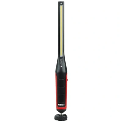 Obrázek KS TOOLS 150.4460 PerfectLight COB LED ruční svítidlo, 600 lumenů osvětlení na boku + vpředu výkonné a praktické sklopné USB C nebo síťové nabíjení magnetické háčky pro volné