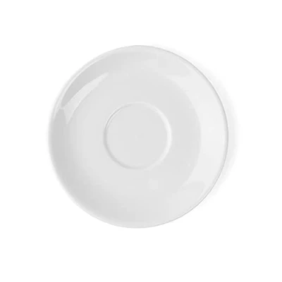 Obrázek Holst Porzellan UTA 114 porcelán univerzální podšálek 14 cm, zrcadlo 5,2 bílý, x 2 6 kusů