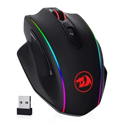 Obrázek Redragon Bezdrátová herní myš M686 Vampire Elite , 16000 DPI kabelová/bezdrátová s profesionálním senzorem, trvalý výkon 45 hodin, přizpůsobitelné makro a RGB podsvícení