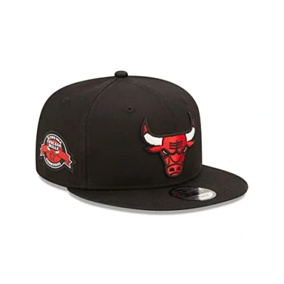Obrázek New Era Chicago Bulls NBA 6 Times Champion Sideptach 9Fifty Snapback Cap Black M L
