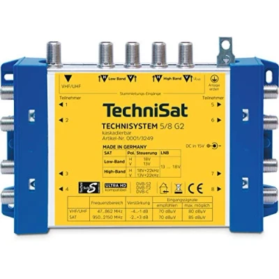 Obrázek TechniSat TechniSystem 5/8 G2 Multispínač vč. síťového zdroje