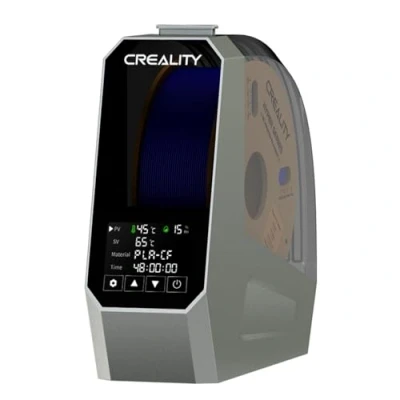 Obrázek Creality Space PI strunová sušička, box do 3D tiskáren s vestavěným ventilátorem, 3,7&quot; dotykový displej, PTC topení 360 C, držák na ukládání struna struny, dehydratátor